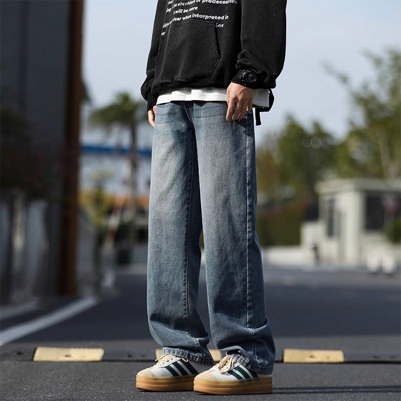 Unisex Casual Daily Denim Jeans - Image 4