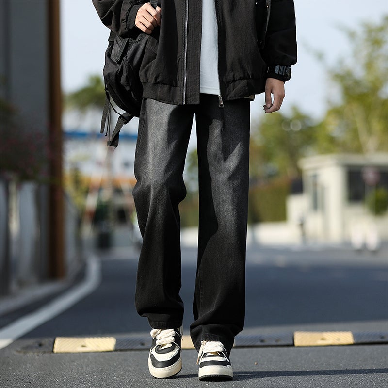 Unisex Casual Daily Denim Jeans - Image 2