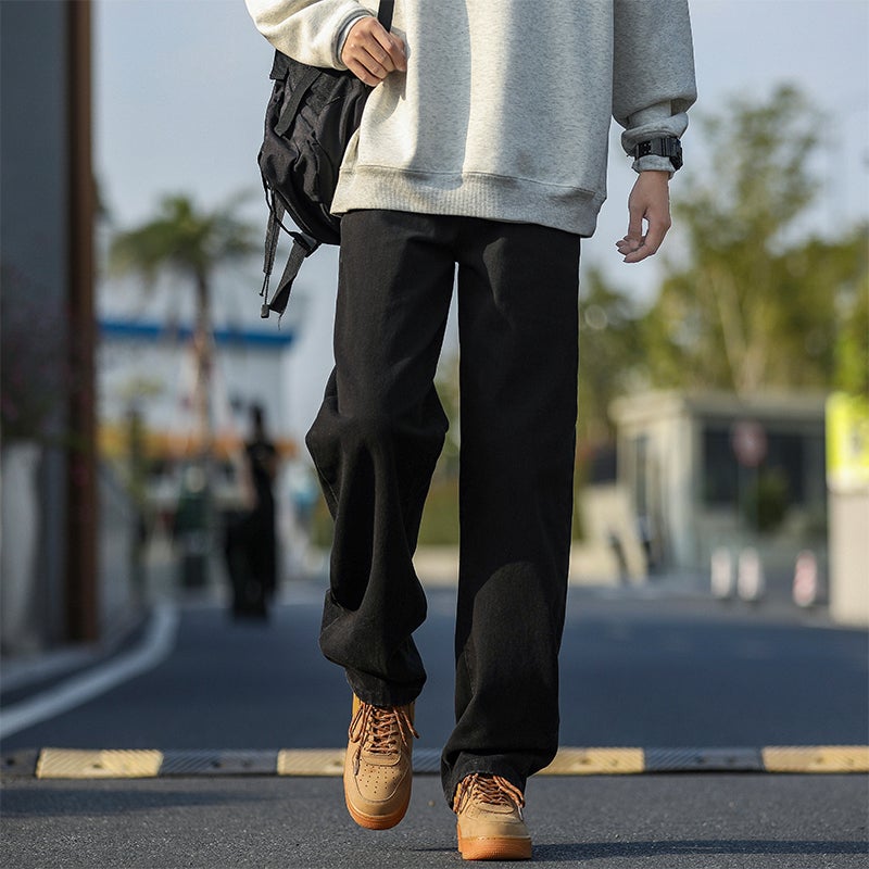 Unisex Casual Daily Denim Jeans - Image 5