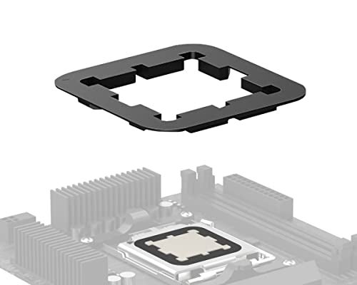 ElecGear CPU Thermal Paste Guard Work with AMD Ryzen AM5 Desktop Processors, 2 Packs of LGA1718 Socket Buckle Protective Cover Leakage Blocker for 7000, 8000, 9000 and X3D Series - Image 1
