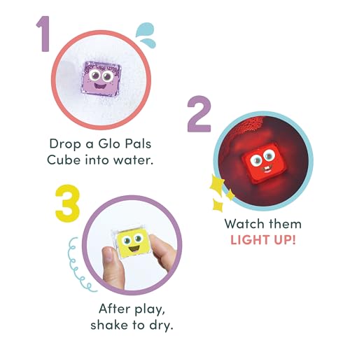 Glo Pals Water-Activated Light-Up Cubes Bundle for Sensory Play – 12 Pack (Wacky Wild West) - Image 5