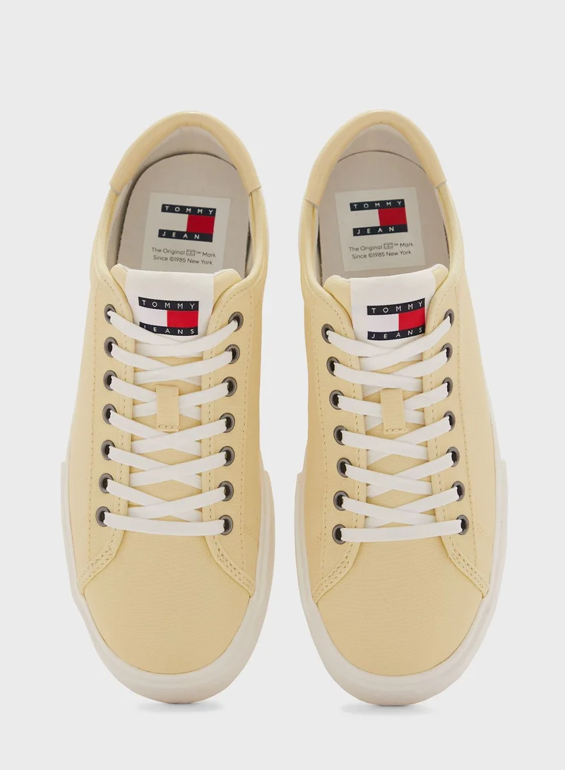 TOMMY JEANS Foxing Flatform Low Top Sneakers