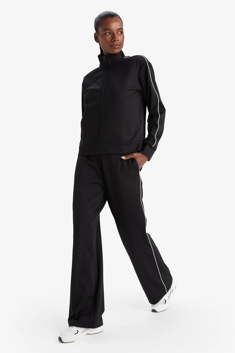 Defacto  DeFactoFit with Pockets Wide Leg Regular Length Sweatpants for Women | Best Price UAE