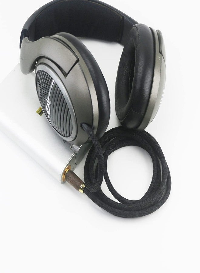 NewFantasia كابل متوازن 4.4 مم من نيو فانتازيا ذكر 6N OCC نحاس مطلي بالفضة متوافق مع سماعات سنايزر HD598 HD598 SE، HD560s HD598 Cs، HD598 SR، HD599 HD620S بغطاء من خشب الجوز - Image 5