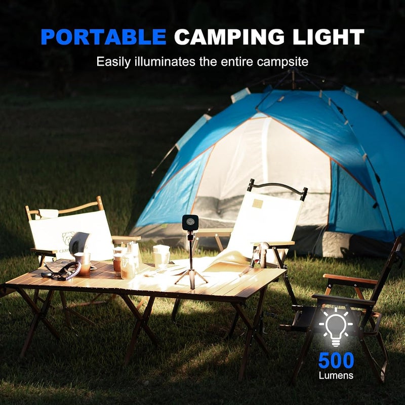WUBEN F5 LED Camping Lantern Rechargeable, 5200mAh LED Lantern with Magnet Tent Lantern IP64 Waterproof 500LM 3 Light Modes for Hook Camping, Hiking, Hurricane Emergency, Home and Car? - Image 2