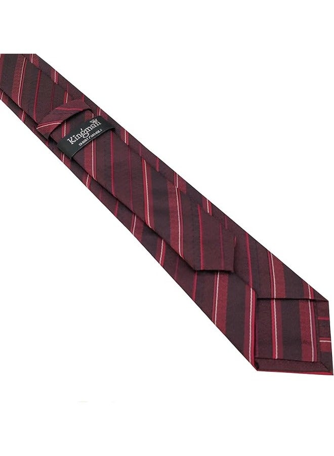 كينج مان ربطة عنق رسمية للرجال - ربطة عنق رجالي - ربطات عنق للقميص والبدلة - نمط ضيق - Image 4