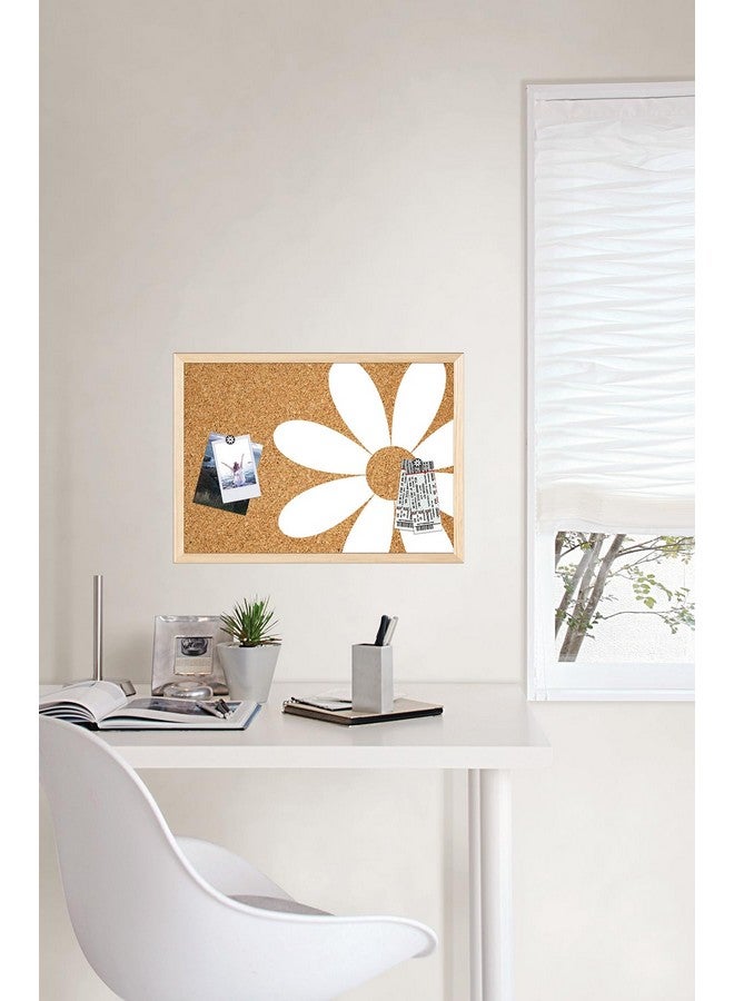 WallPops Daisy White Printed Corkboard, HB6275 - Image 4