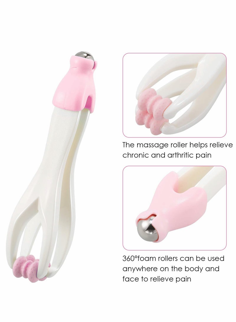 Loquat Finger Wrist and Hand Massager Massage Roller Tools Handheld Blood Circulation for Man Woman (3 Pieces) - Image 2