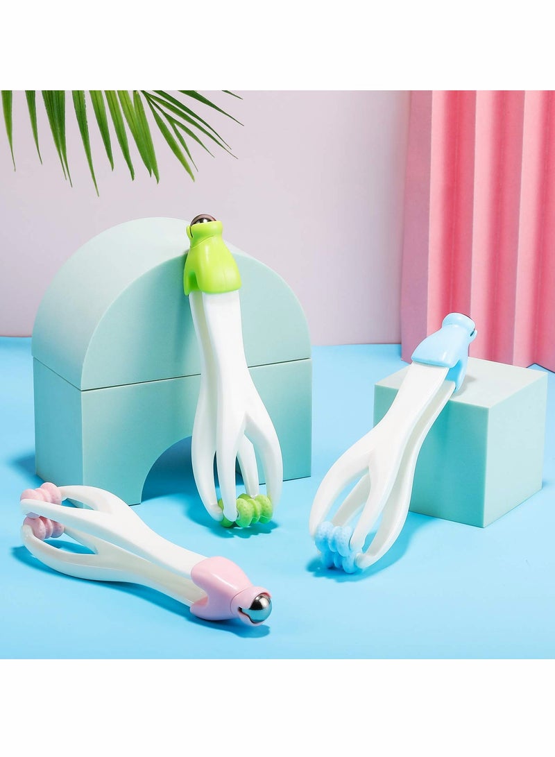 Loquat Finger Wrist and Hand Massager Massage Roller Tools Handheld Blood Circulation for Man Woman (3 Pieces) - Image 4