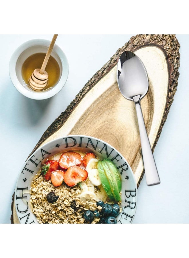 Baker's Secret 6PCS Stainless Steel Dinner Spoon Set 19.7cm – Durable Kitchen Accessories for Dining, Serving & Everyday Use - Image 3