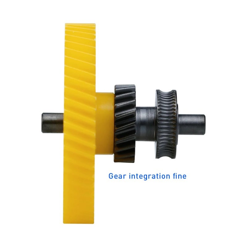 Extruder Gear Replacement: Hardened Steel Oblique Teeth DLC Coated - Metal Aluminum Alloy Handle - Engineering Filament Compatible for Bambu X1C, X1 Series, P1P, P1 Series Printers - Image 2