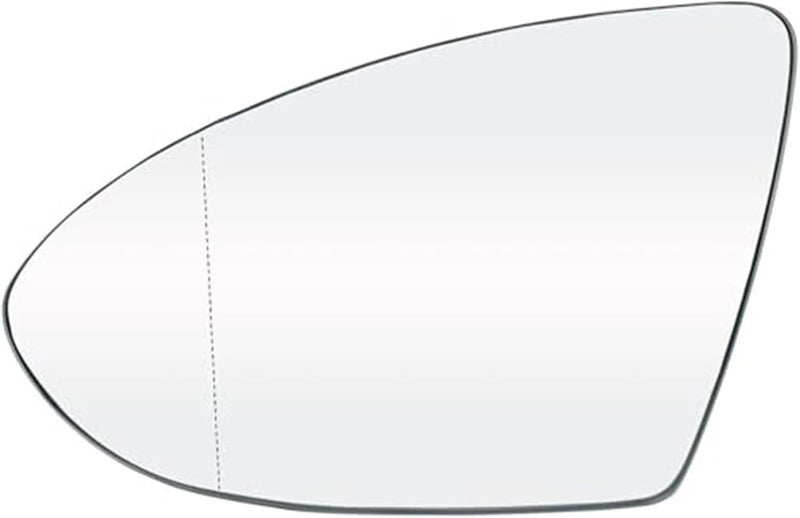 demulax Heated Wide Angle Rear View Mirror Glass for VW Golf Mk7 - Image 1