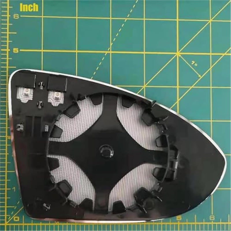 demulax Heated Wide Angle Rear View Mirror Glass for VW Golf Mk7 - Image 2
