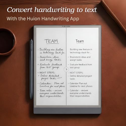 HUION Kamvas Ink 10.3 Inch Paper Android Tablet with E-Ink Display | 4GB RAM & 64GB Storage | 4096 Pressure Levels Stylus | WiFi, USB-C & 6000mAh Battery | Digital Writing & Drawing Tablet | (EB1011) - Image 2