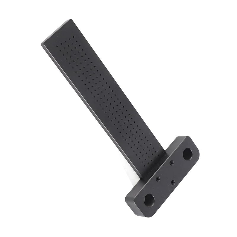 Aluminum Alloy T Type Ruler with Scribing Hole for Woodworking and Construction Marking Tool - Image 5