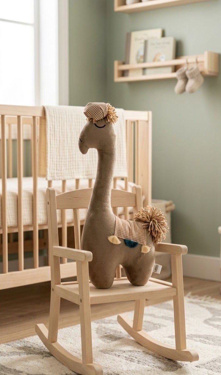 Plush camel softness meets high‑quality 100% cotton, giving you comfort you can trust. The anti‑allergic fabric keeps every touch gentle and safe. Its premium craftsmanship adds a luxurious feel to your space. A perfect blend of style, purity, and long‑lasting quality. - Image 1
