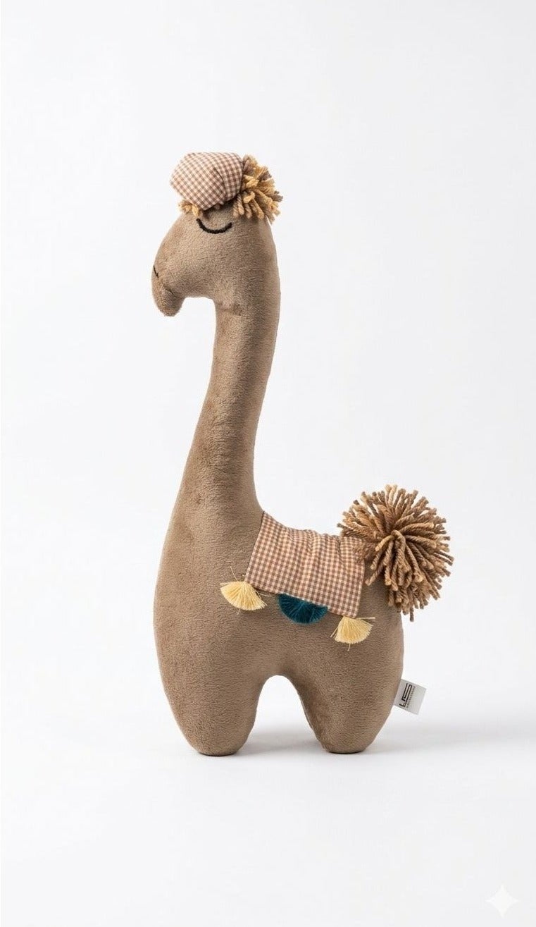 Plush camel softness meets high‑quality 100% cotton, giving you comfort you can trust. The anti‑allergic fabric keeps every touch gentle and safe. Its premium craftsmanship adds a luxurious feel to your space. A perfect blend of style, purity, and long‑lasting quality. - Image 4