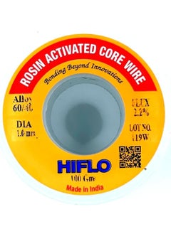 Hiflo Solder Wire 1.0MM 100G With Tin Lead 60/40 Alloy Electronics Solder Wire, Made in India (1.0mm 100g)  - Image 3