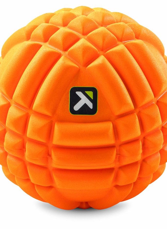TriggerPoint GRID Ball Foam Massage Ball (5-Inch), Orange - Image 1