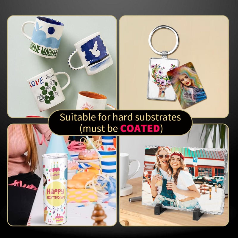A-SUB Sublimation Paper 13X19 Inch 110 Sheets ONLY Compatible with Sublimation Printer and Sublimation Ink 125g - Image 3