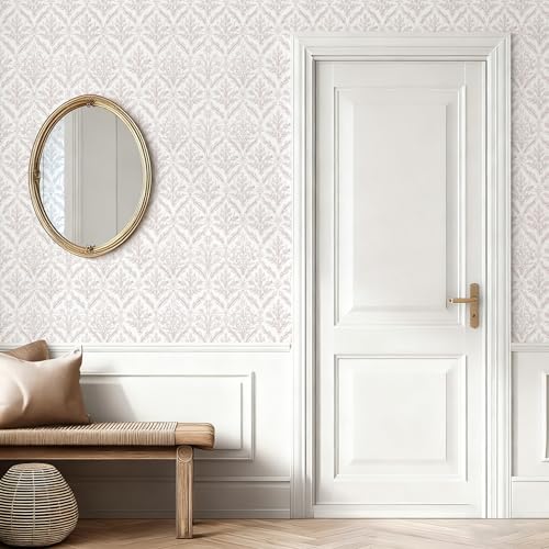YXTII 17.3"×78.7" Peel and Stick Wallpaper Vintage, Boho Contact Paper Self Adhesive Removable Wallpaper for Bedroom Bathroom - Image 1