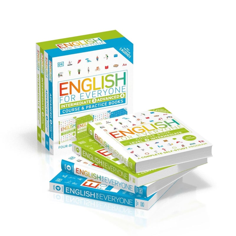 English for Everyone Intermediate and Advanced Box Set - Image 1
