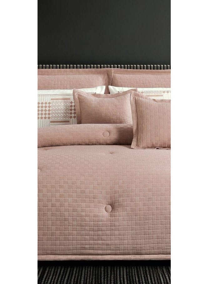 MARK Microfiber Embossed Design Single Bed Quilt Set 170*220cm - Image 3