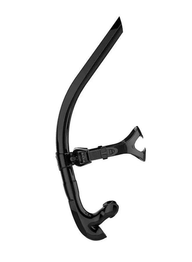 أنبوب تنفس للسباحة، ملحقات السباحة، معدات السباحة، تدريب السباحة، غطس السنوركل، مريح من السيليكون  للطعام، صمام تصريف أحادي الاتجاه، للحوض والمياه المفتوحة - Image 1