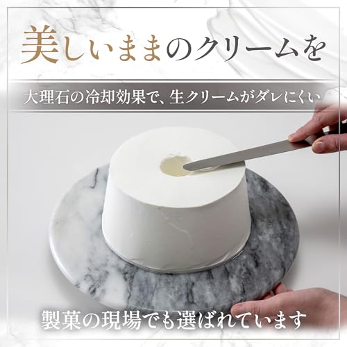 JEmarble Lazy Susan 12 inch Turntable with Aluminum Alloy Bearing, Smooth/Silent/Durable(White)(Premium Quality) - Image 3