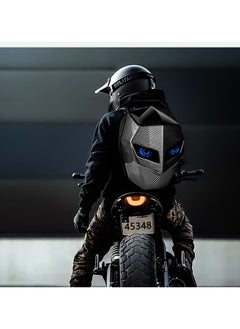 OASIS DESERT LED Motorcycle Backpack, LED Backpack,Laptop Backpack, DIY programming backpack, Travel and Camping Storage Bag, Electronic Bike & led knight Backpack (Black color)  - Image 5