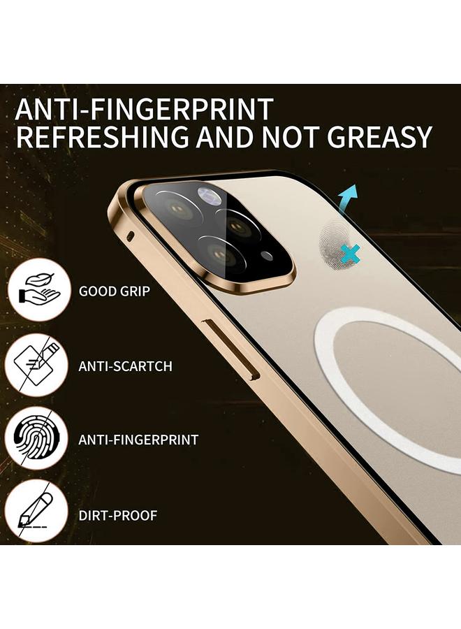 S-TOP Case For iPhone 14 Pro Max 360 Full Body Magnetic Frosted Magsafe Phone Case - Image 5