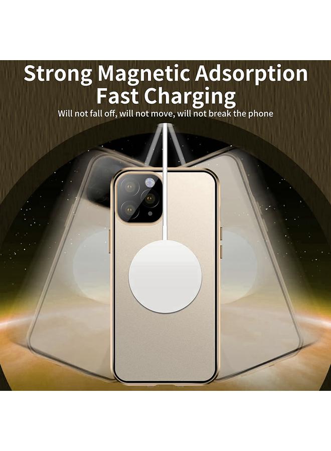 S-TOP Case For iPhone 14 Pro Max 360 Full Body Magnetic Frosted Magsafe Phone Case - Image 2