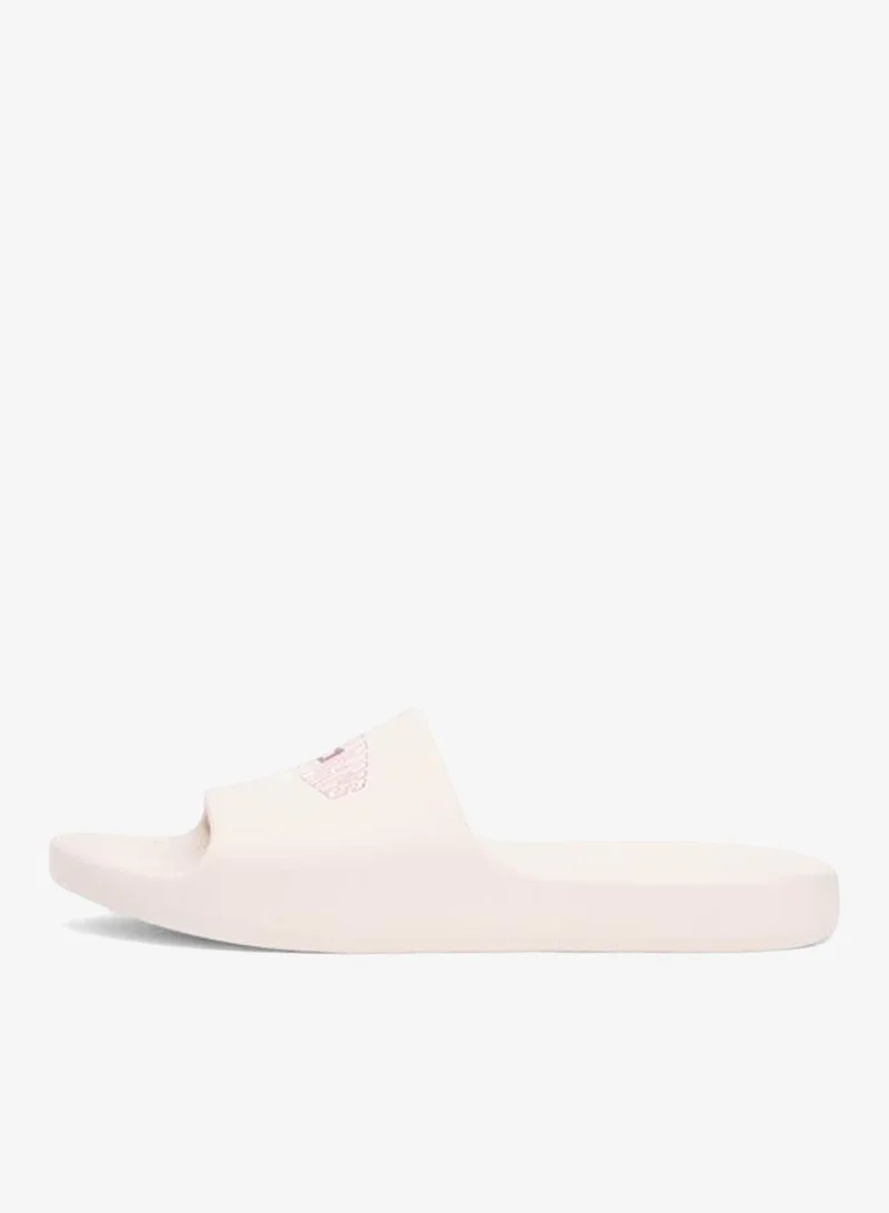 Tommy Jeans Newsprint Wavy Flag Logo Slides for Men | Best Price UAE