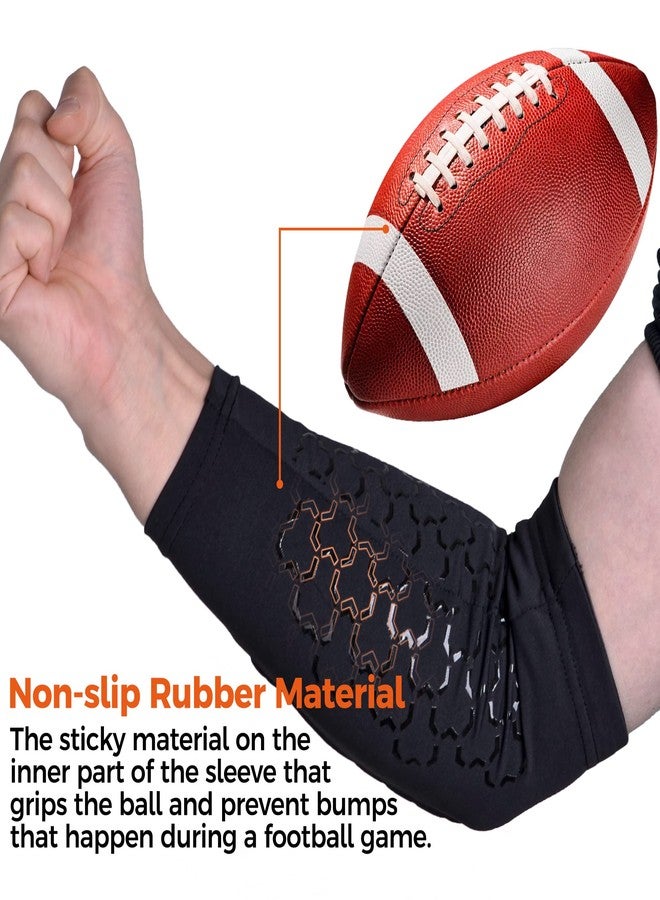 COOLOMG Football Forearm Pad with Stick Grips Youth Adult - Image 3