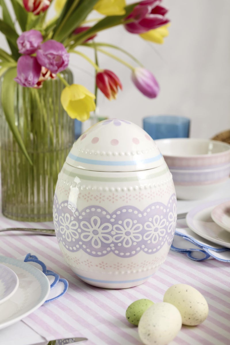 Oneida 898193 Bunny Hop Easter Egg Candy Jar - Image 3