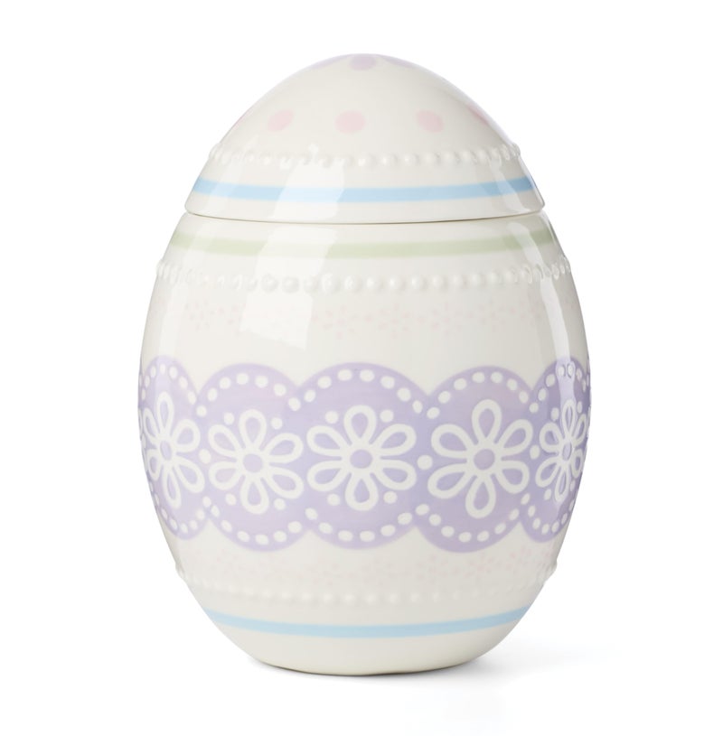 Oneida 898193 Bunny Hop Easter Egg Candy Jar - Image 1