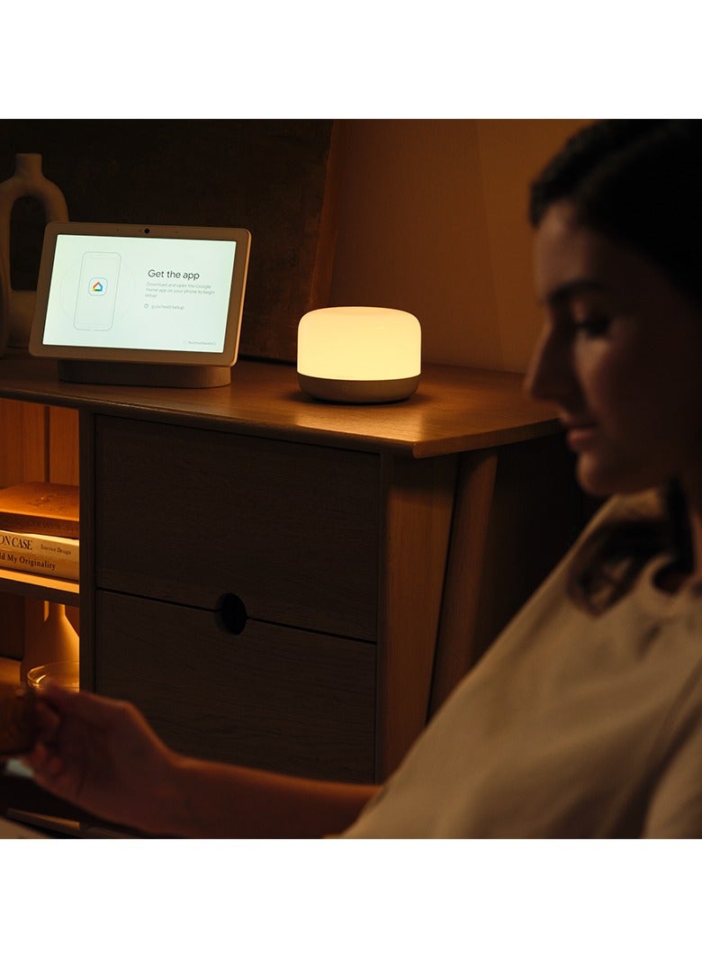 يلايت ييلايت مصباح طاولة ذكي LED- 16 مليون لون، قابل للتعتيم وتعديل درجة حرارة اللون، تشغيل/إيقاف بنقرتين، تحكم باللمس، مزامنة الموسيقى والألعاب (Razer Chroma)، تحكم بالتطبيقات والصوت مع Siri وAlexa وGoogle - Image 5