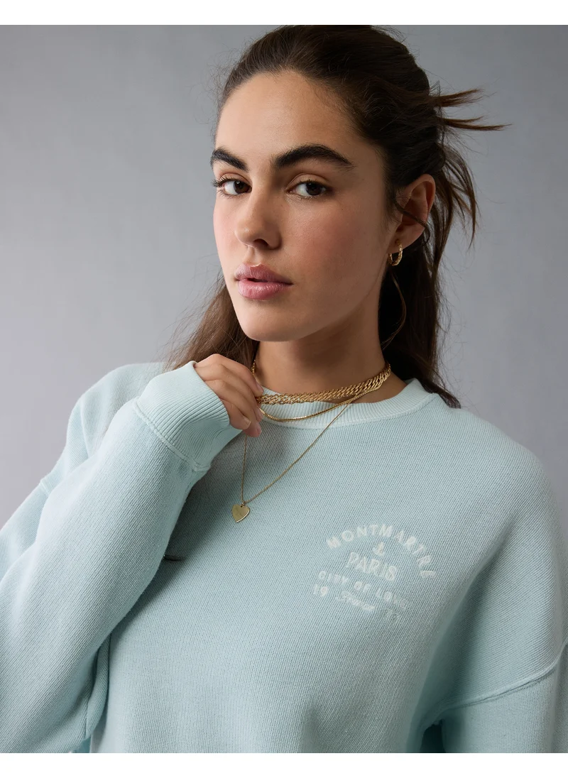 امريكان ايجل AE Destination Graphic Sweatshirt
