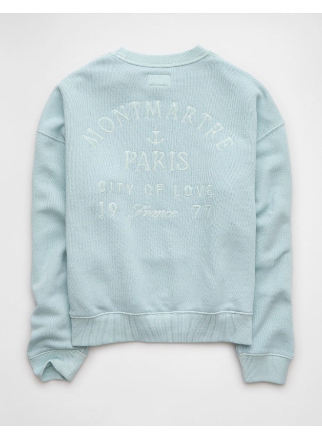 American Eagle AE Destination Graphic Sweatshirt  - Image 3