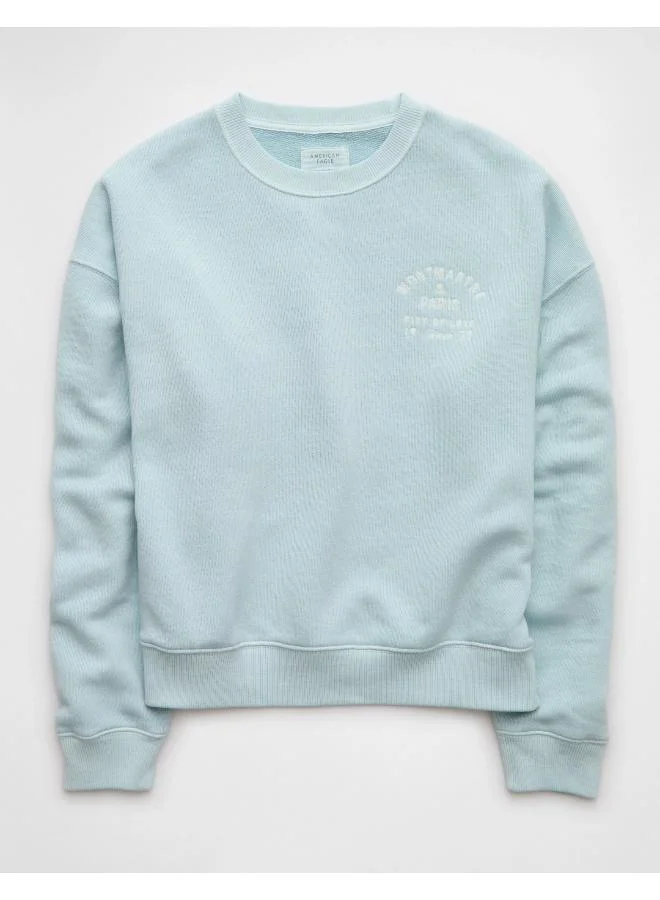 American Eagle AE Destination Graphic Sweatshirt