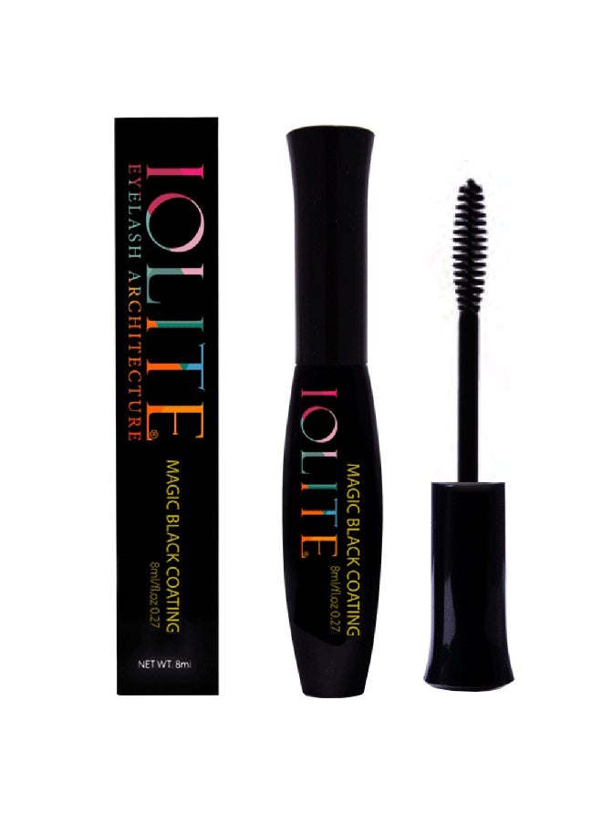 IOLITE - Essence Lash & Brow Gel Magic Black Coating Mascara 10Ml - Image 1