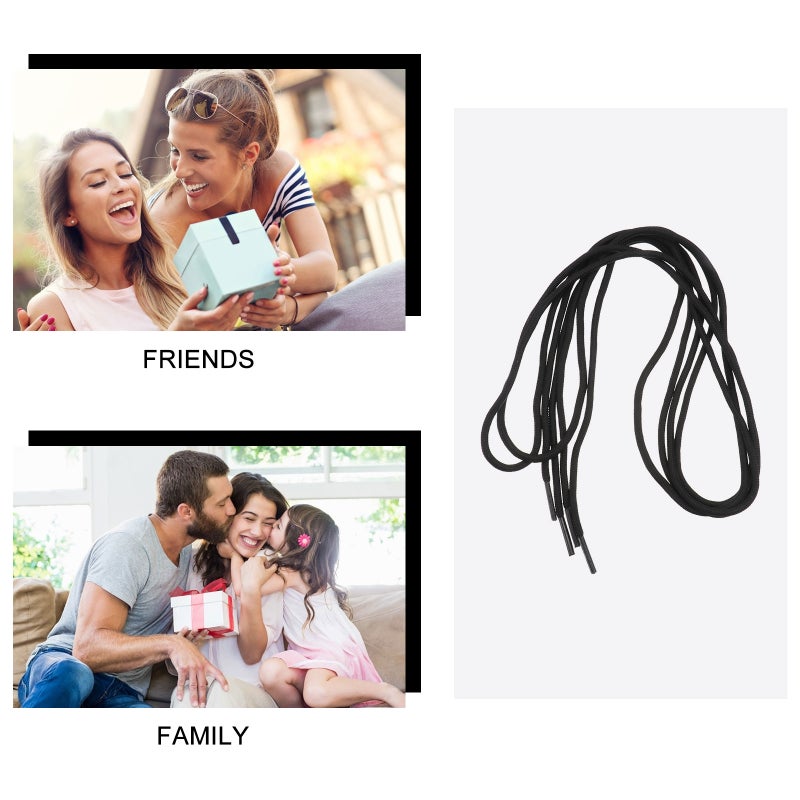 1 Pair of Casual Shoes Laces Decorative Shoes Accessories - Image 2
