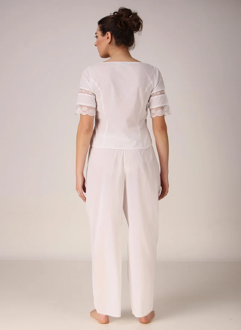 After Dark Ellie, Vintage Cotton Pyjama Set