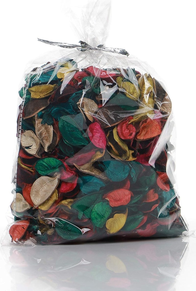 Promote Potpourri Unscented 75Gm Pack Dried Leaves and Flowers and 3 inch 4 pcs DIY Craft Ball for Home Natural Decorations - Image 5