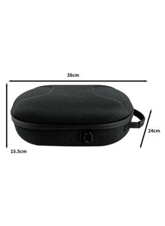 Generic EVA Carrying Case for Meta Quest 3 VR Headset Waterproof Hard Shell Storage Bag with Adjustable Shoulder Strap Shockproof  Anti-Scratch Protection  - Image 2