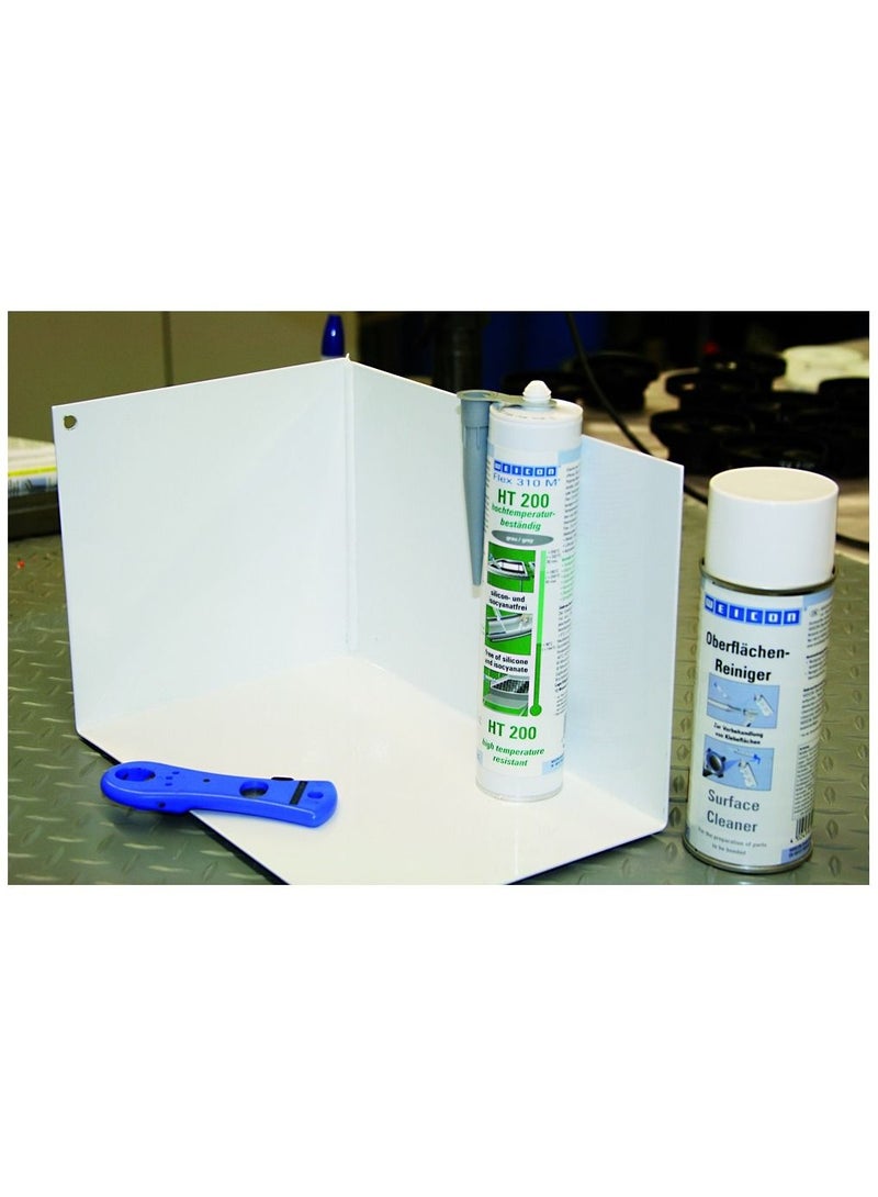 WEICON Flex 310 M HT 200 310ml MS polymer high temperature resistant 1-component adhesive - Image 3