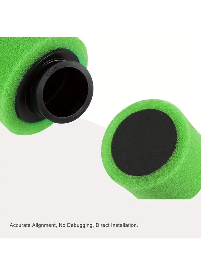 42mm Slanted Foam Air Filter For 125cc To 250cc Dirt Bikes ATV Scooters - Image 3