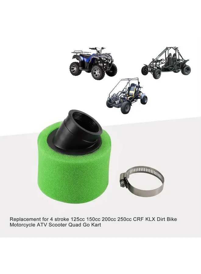 42mm Slanted Foam Air Filter For 125cc To 250cc Dirt Bikes ATV Scooters - Image 5
