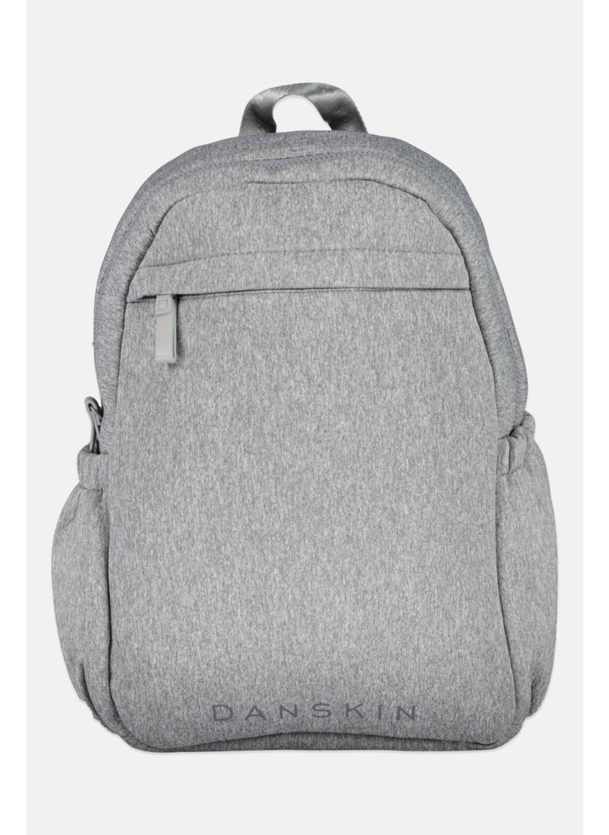 Danskin Men Brand Logo Backpack 42 x H 29 x L 15 x W cm, Heather Grey  - Image 1