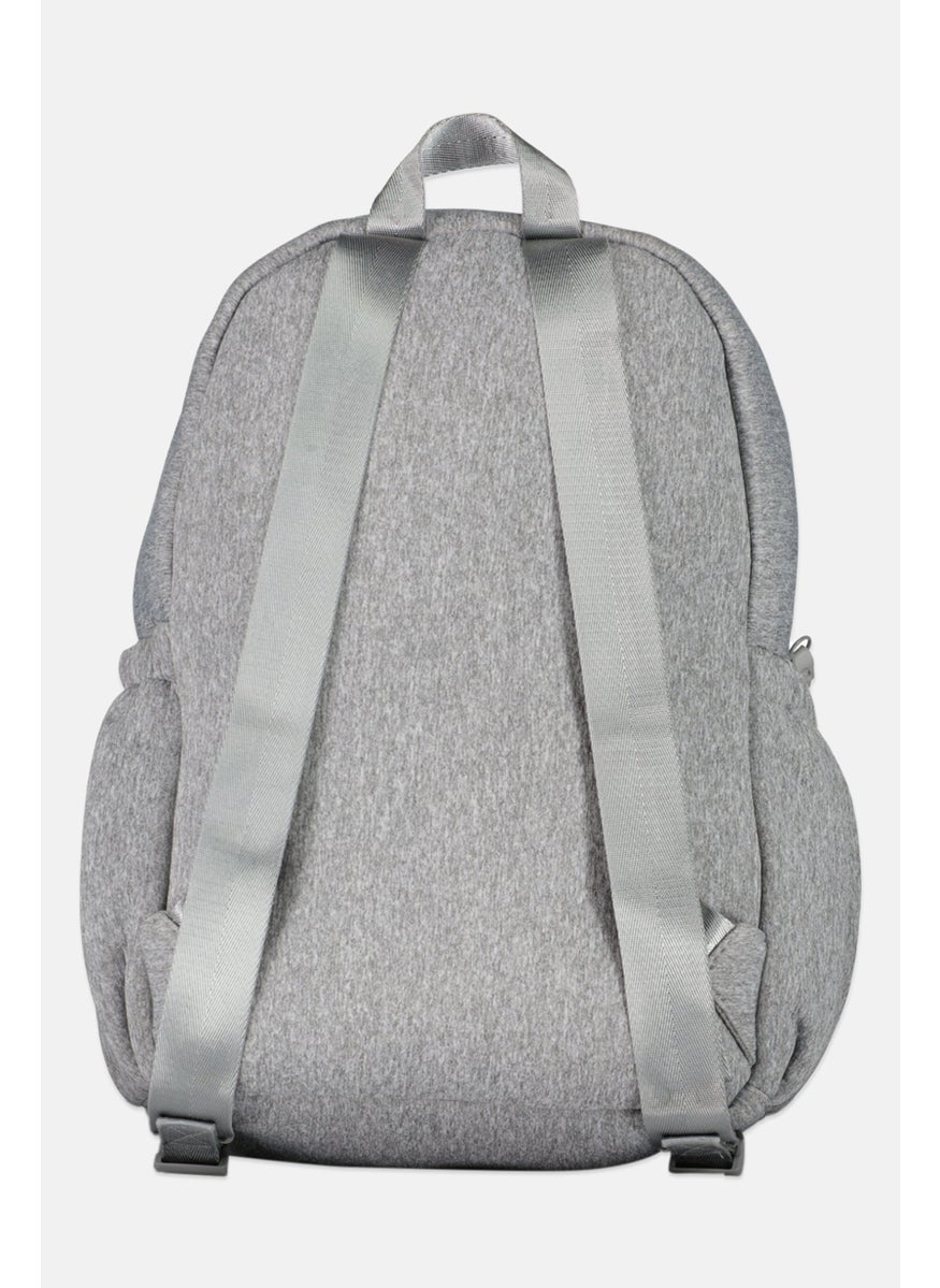 Danskin Men Brand Logo Backpack 42 x H 29 x L 15 x W cm, Heather Grey  - Image 3